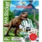 book 'n' app: Panorama Sticker Book - Dinosaurs - Mix & Match Stickers On Double-Page Spreads, Humans-Vehicles, Illustrated Landscape Scenes, Kids 4+